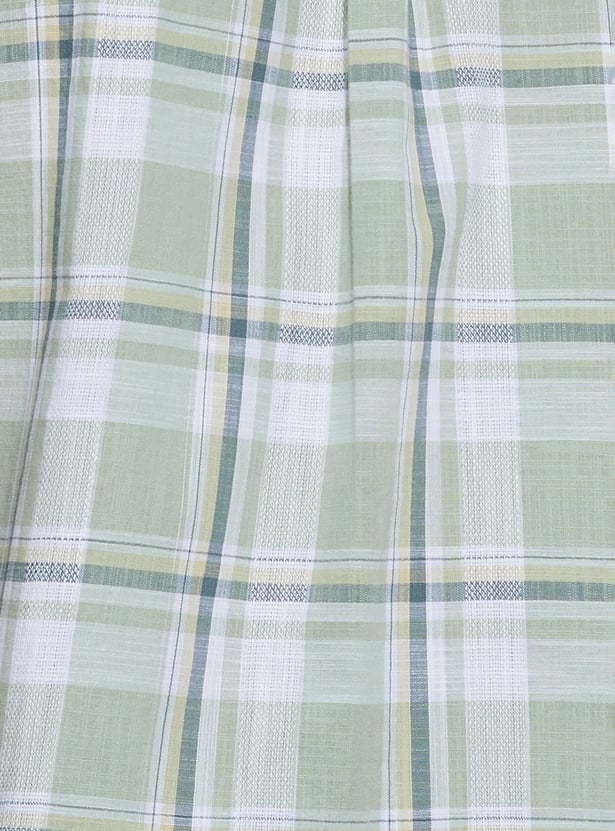 CODE Checked Regular Fit Shirt
