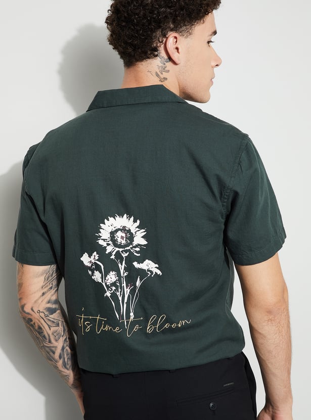 CODE UNWIND Printed Regular Fit Shirt
