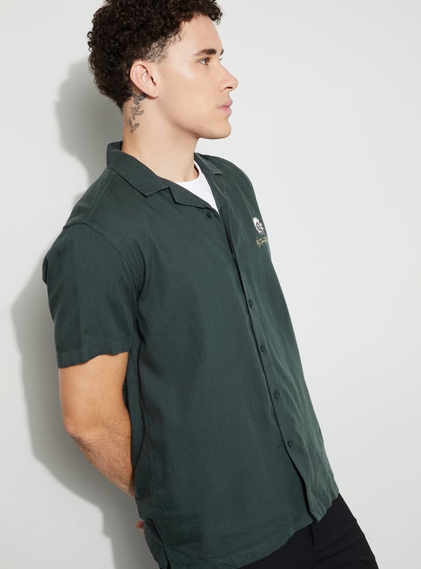 CODE UNWIND Printed Regular Fit Shirt