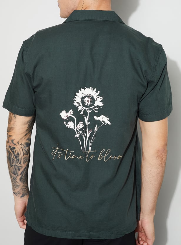 CODE UNWIND Printed Regular Fit Shirt