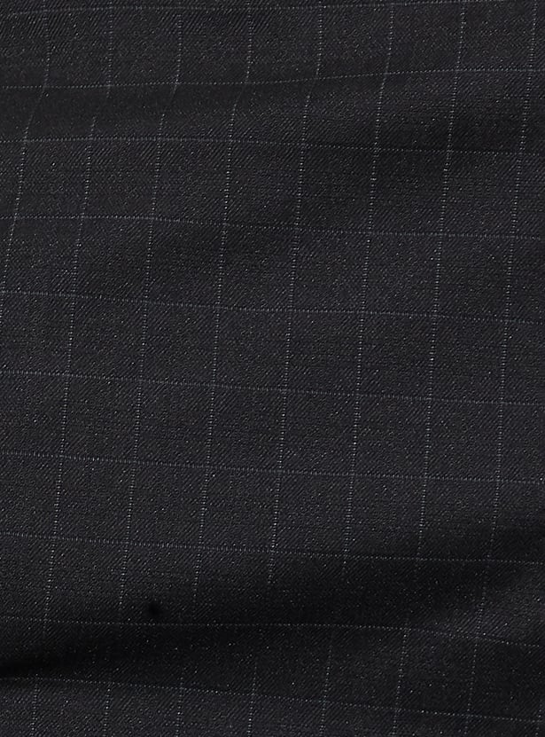 CODE Checked Regular Formal Trousers