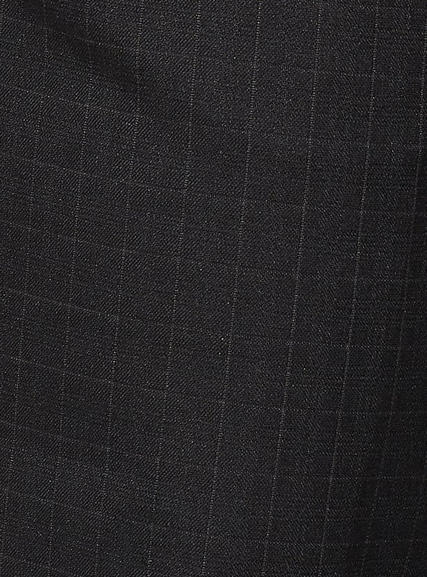 CODE Checked Regular Formal Trousers