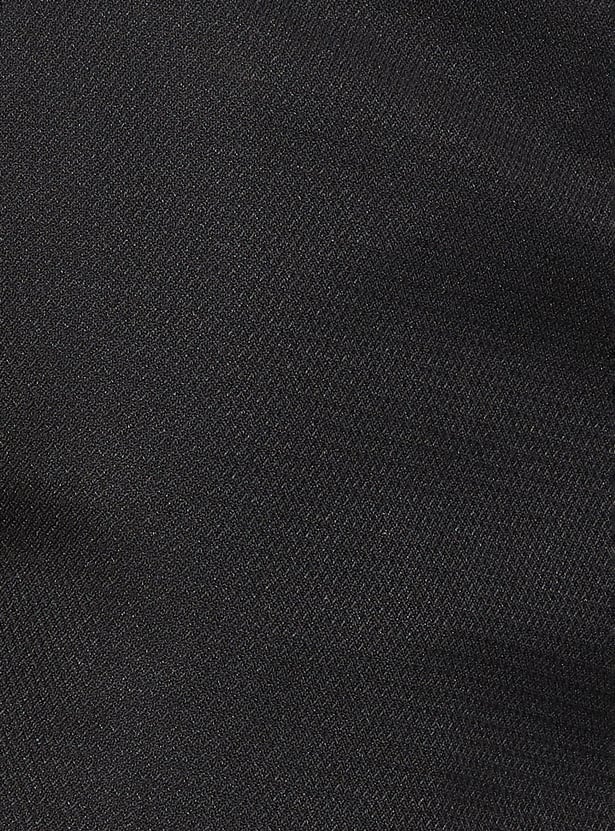 CODE Textured Slim Tapered Formal Trousers