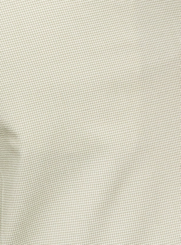 CODE Textured Slim Tapered Trousers