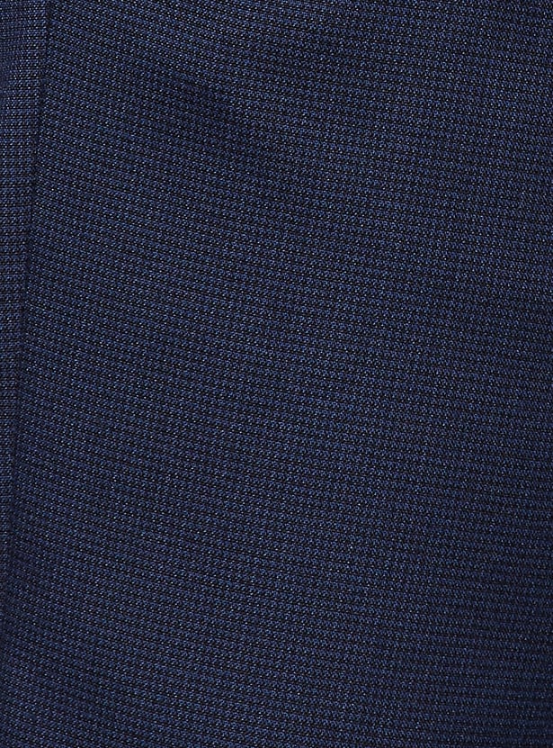 CODE Textured Slim Tapered Trousers