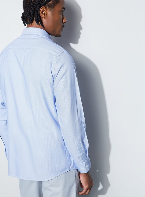 CODE Patterned Regular Fit Formal Shirt