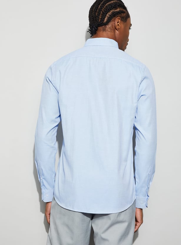 CODE Striped Slim Fit Formal Shirt