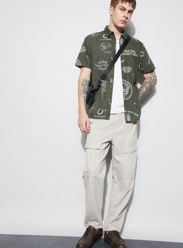 FORCA Printed Regular Fit Shirt