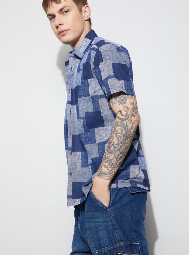 FORCA Printed Regular Fit Shirt
