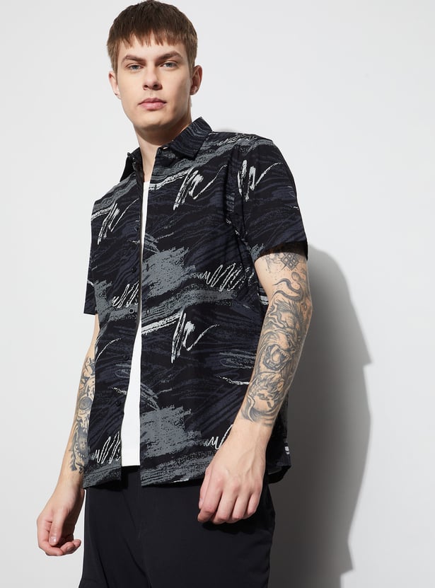 FORCA Printed Regular Fit Shirt