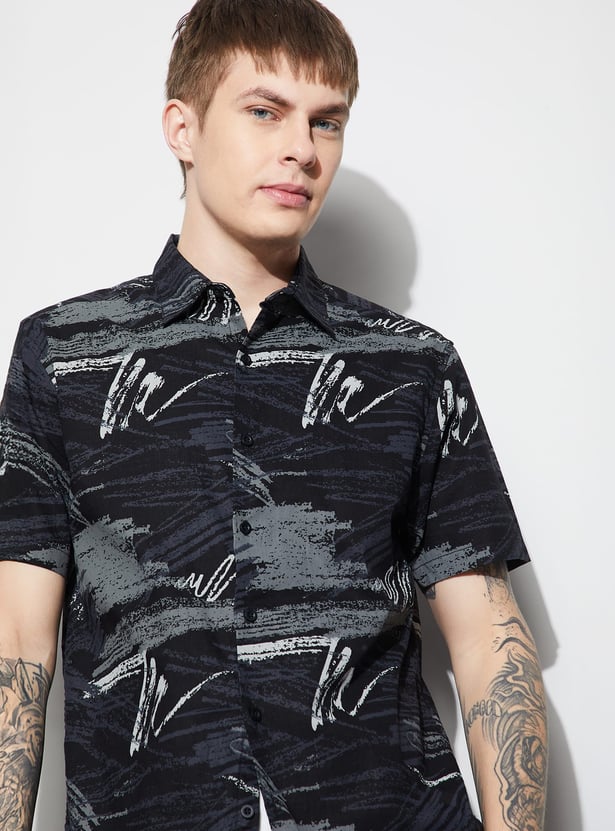FORCA Printed Regular Fit Shirt