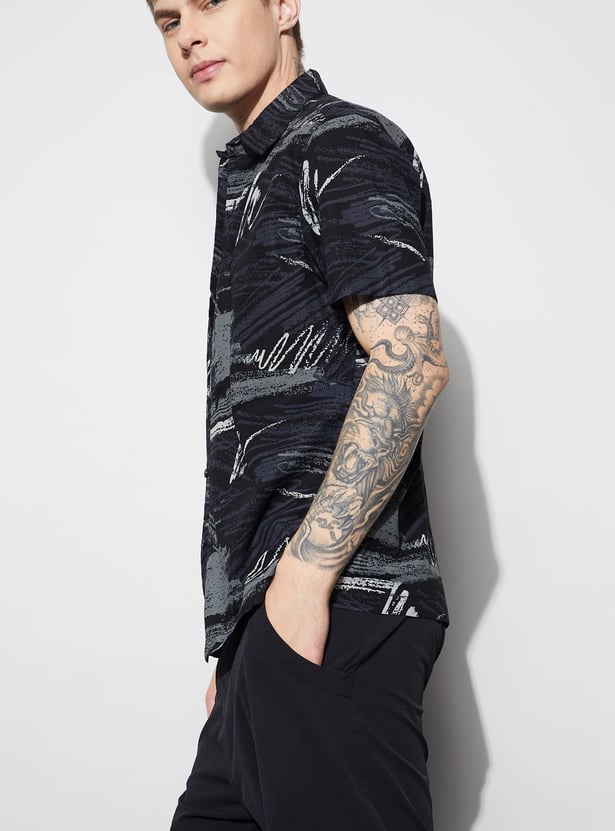 FORCA Printed Regular Fit Shirt