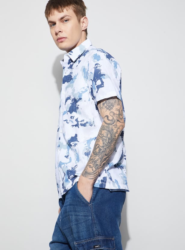FORCA Printed Regular Fit Shirt