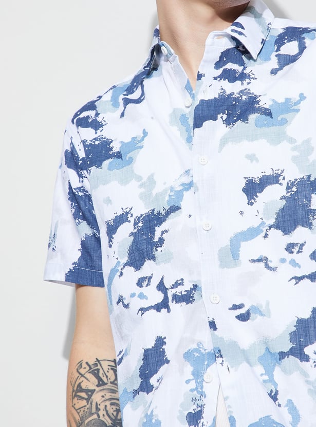 FORCA Printed Regular Fit Shirt
