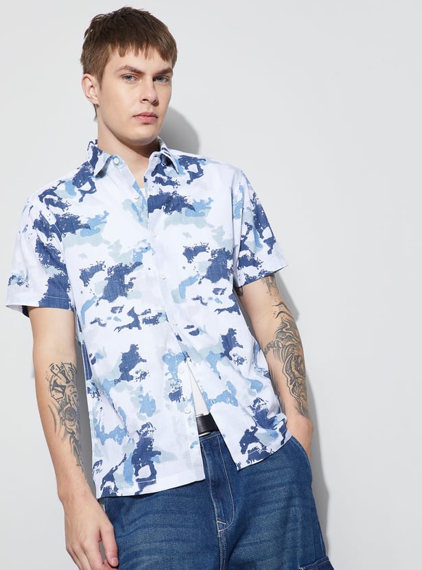 FORCA Printed Regular Fit Shirt