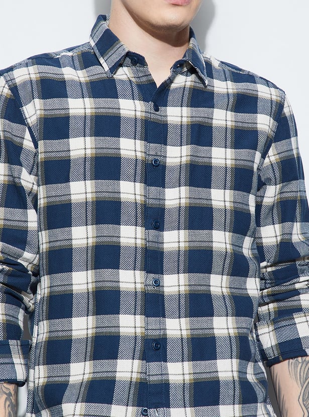 DENIMIZE Checked Smart Fit Shirt