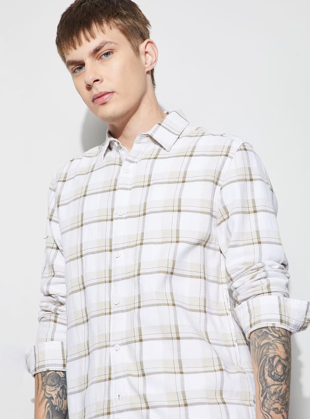 DENIMIZE Checked Smart Fit Shirt