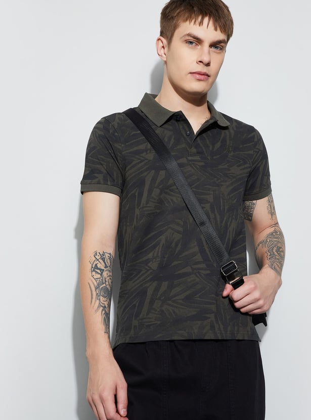 FORCA Printed Polo T-shirt
