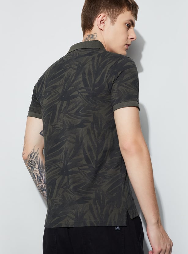 FORCA Printed Polo T-shirt