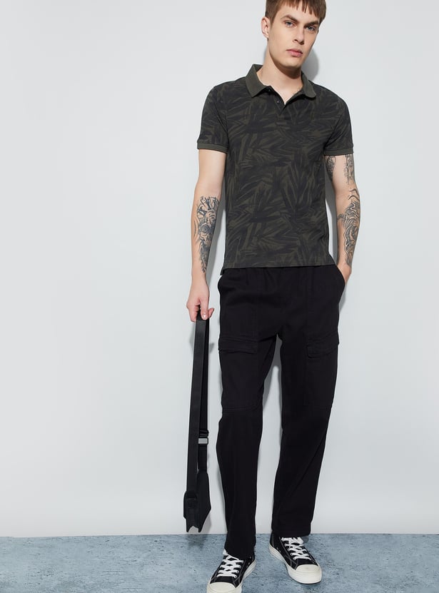 FORCA Printed Polo T-shirt