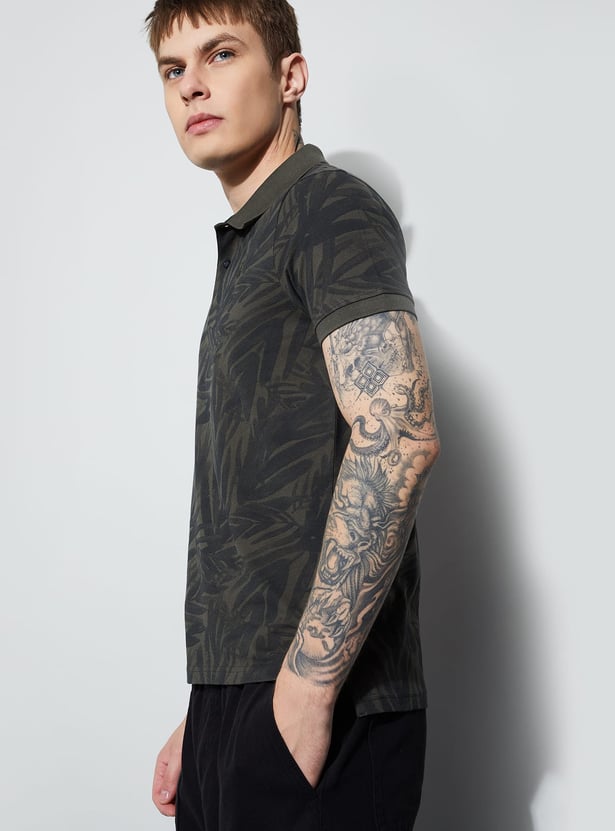 FORCA Printed Polo T-shirt