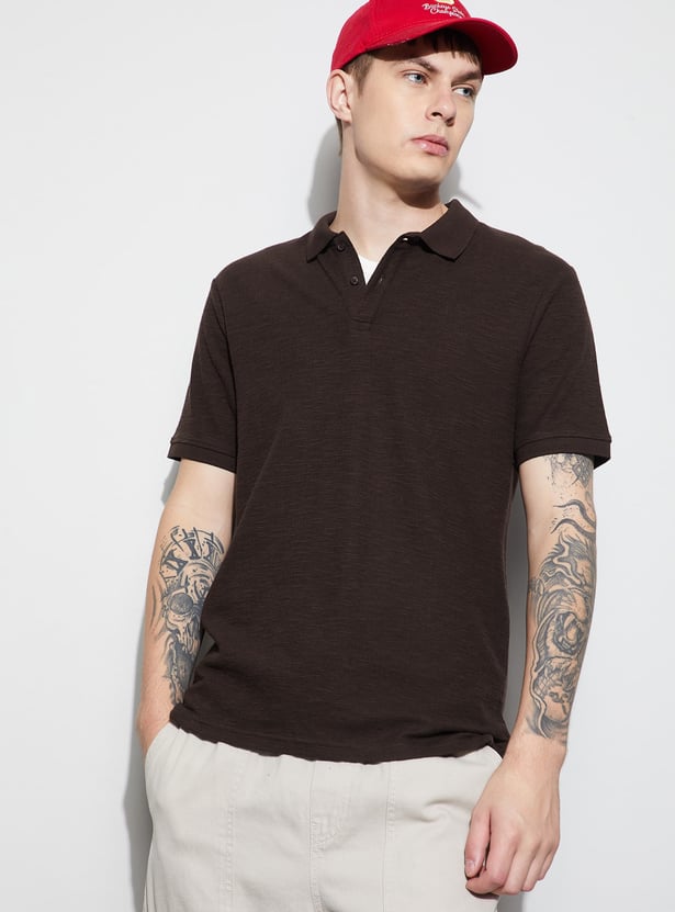 FORCA Solid Polo T-shirt