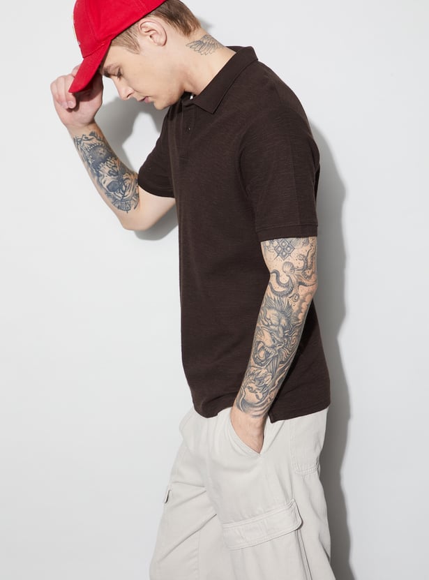 FORCA Solid Polo T-shirt