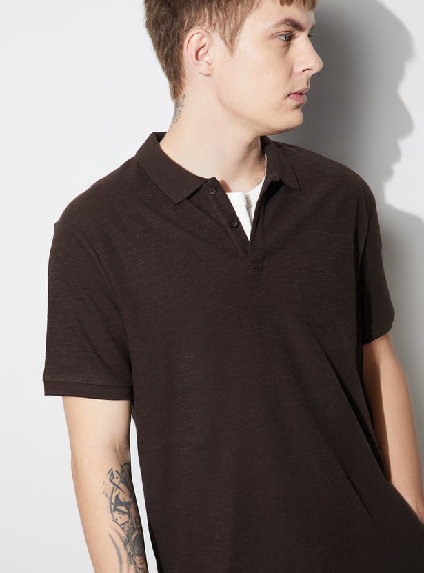 FORCA Solid Polo T-shirt