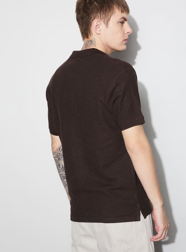 FORCA Solid Polo T-shirt