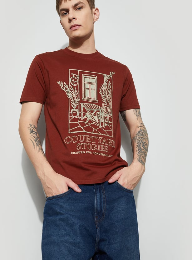 DENIMIZE Graphic Print T-shirt