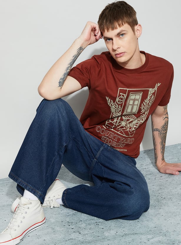 DENIMIZE Graphic Print T-shirt