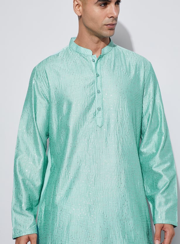 MELANGE Sequins Embellished Kurta
