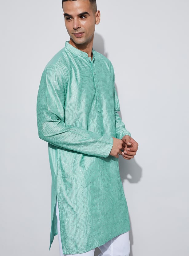 MELANGE Sequins Embellished Kurta