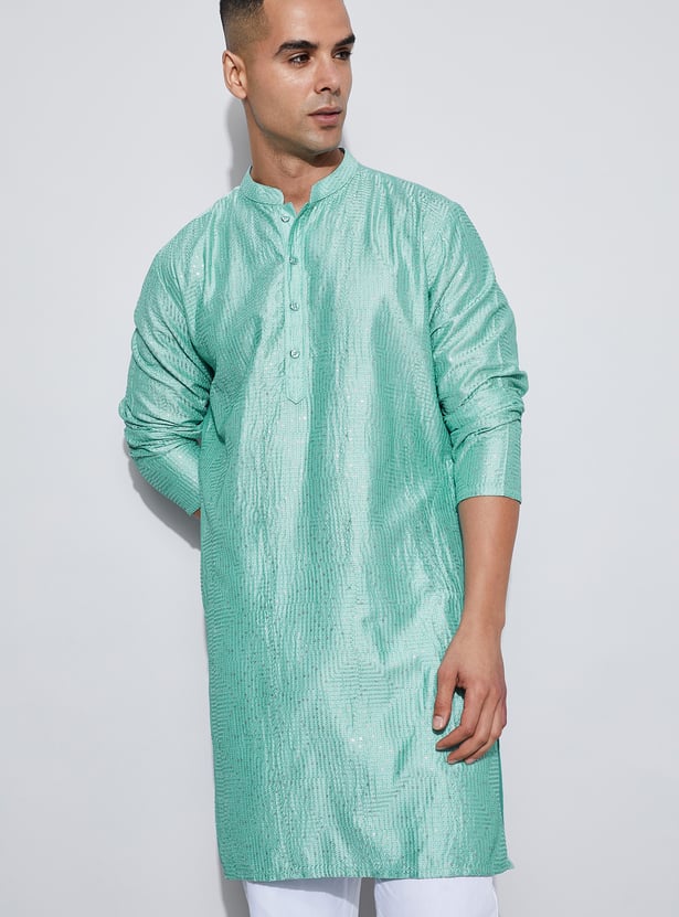 MELANGE Sequins Embellished Kurta