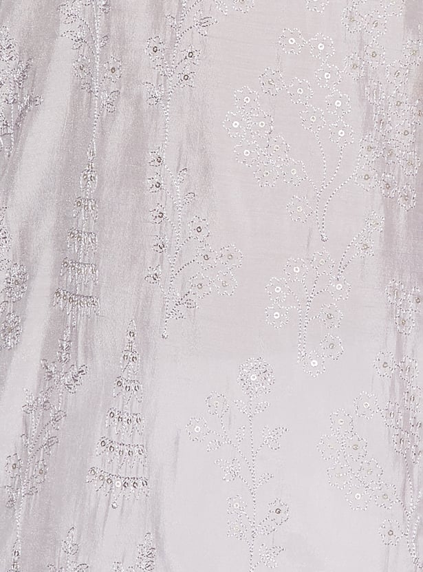 MELANGE Embroidered Knee Length Kurta