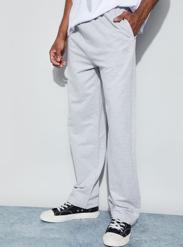 KAPPA Solid Loose Fit Track Pants