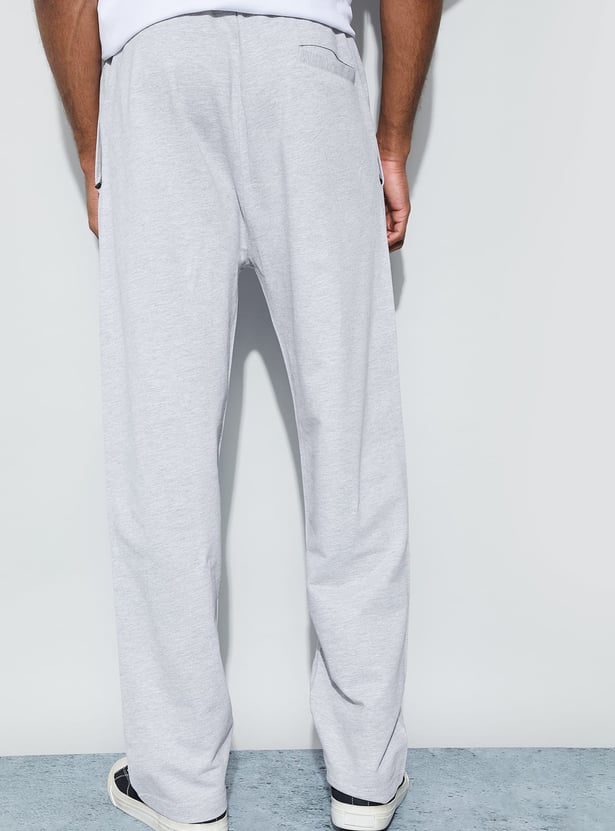 KAPPA Solid Loose Fit Track Pants