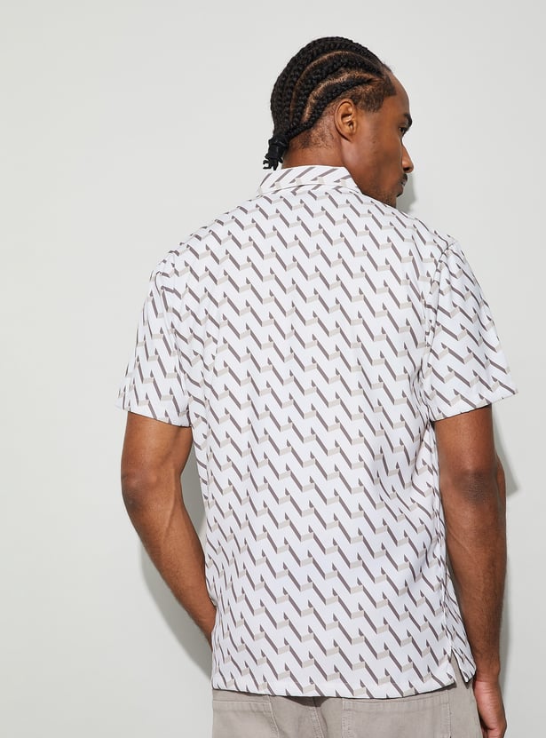 BOSSINI Printed Regular Fit Shirt