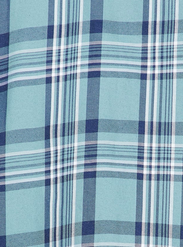 FAME FOREVER Checked Smart Fit Shirt