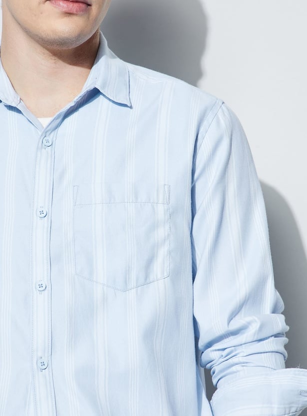 FAME FOREVER Striped Regular Fit Shirt