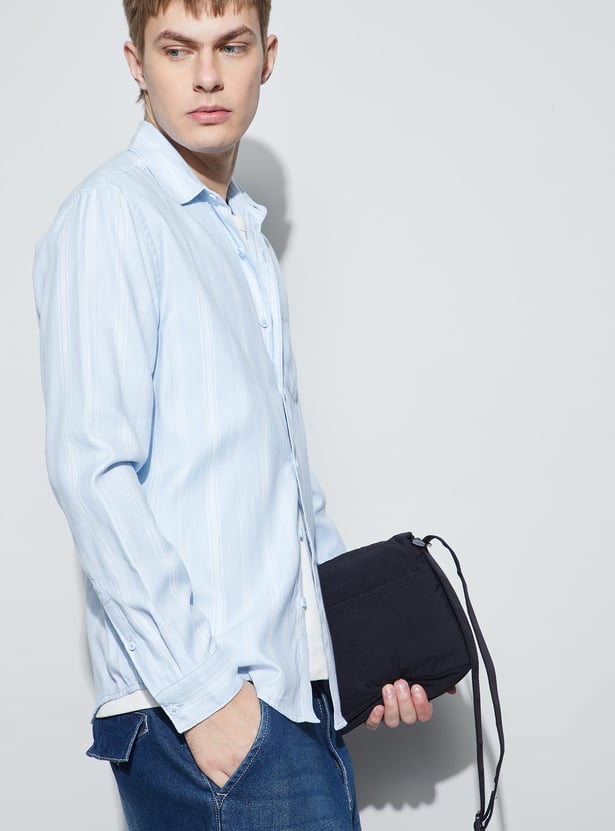 FAME FOREVER Striped Regular Fit Shirt