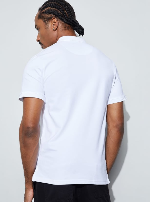 BOSSINI Striped Polo T-shirt
