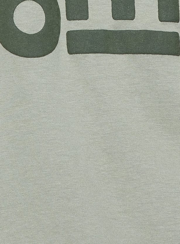 FAME FOREVER Printed Crew Neck T-shirt