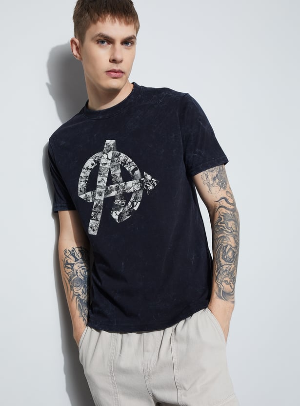 FAME FOREVER Marvel Printed T-shirt