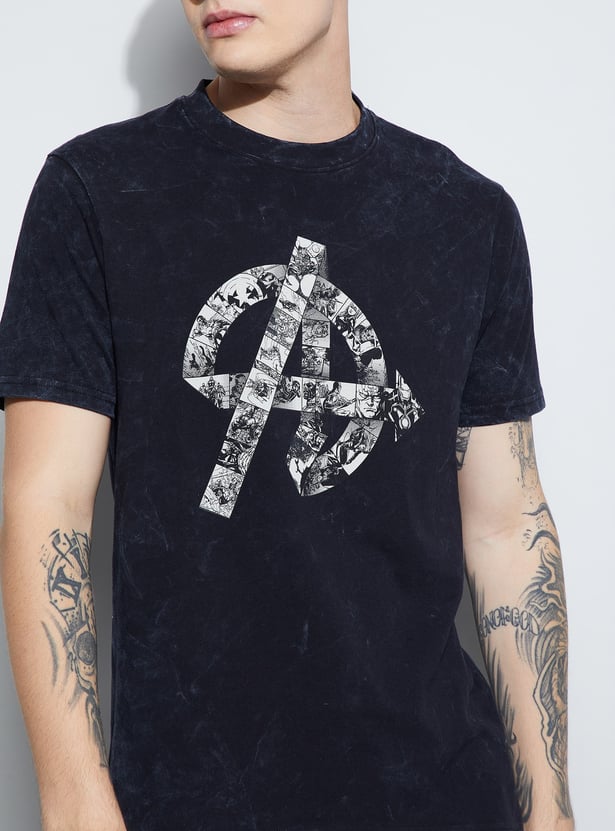 FAME FOREVER Marvel Printed T-shirt
