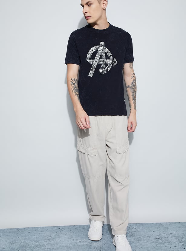 FAME FOREVER Marvel Printed T-shirt