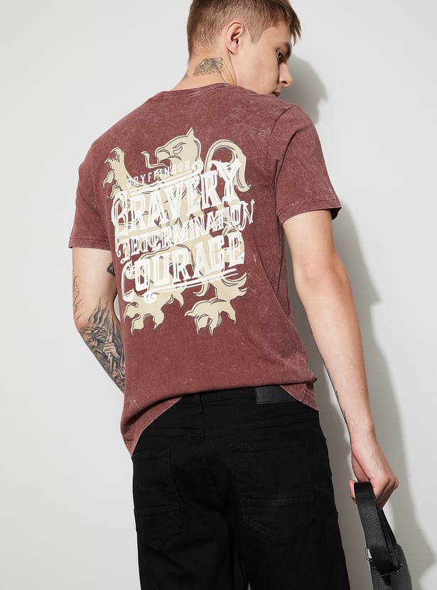 FAME FOREVER Gryffindor Printed T-shirt