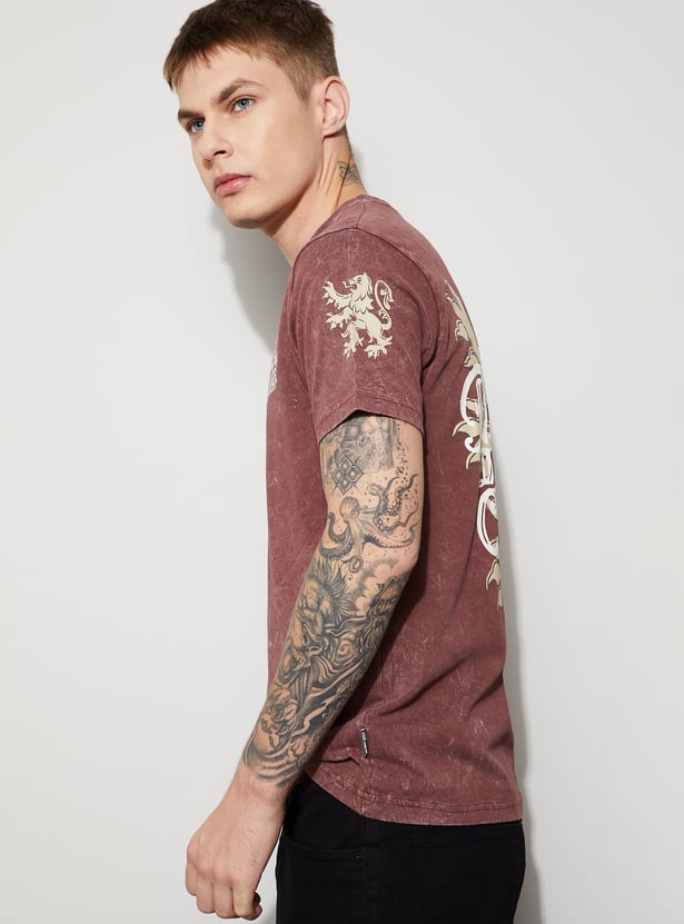 FAME FOREVER Gryffindor Printed T-shirt