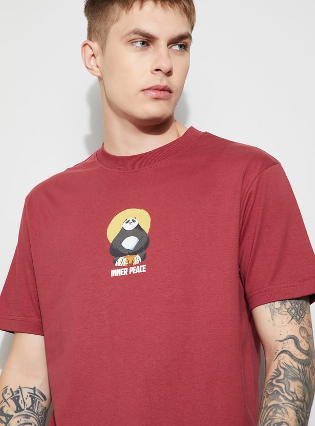 FAME FOREVER Character Crew Neck T-shirt