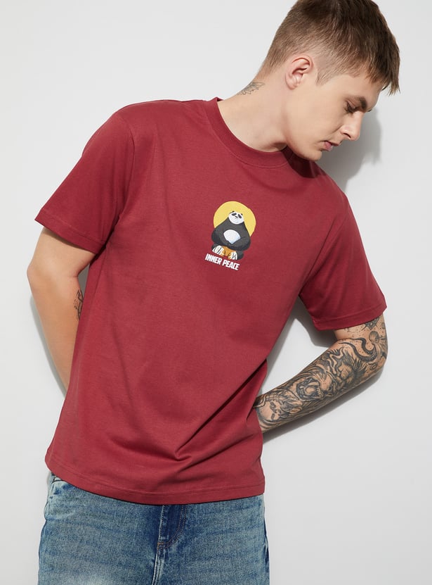 FAME FOREVER Character Crew Neck T-shirt